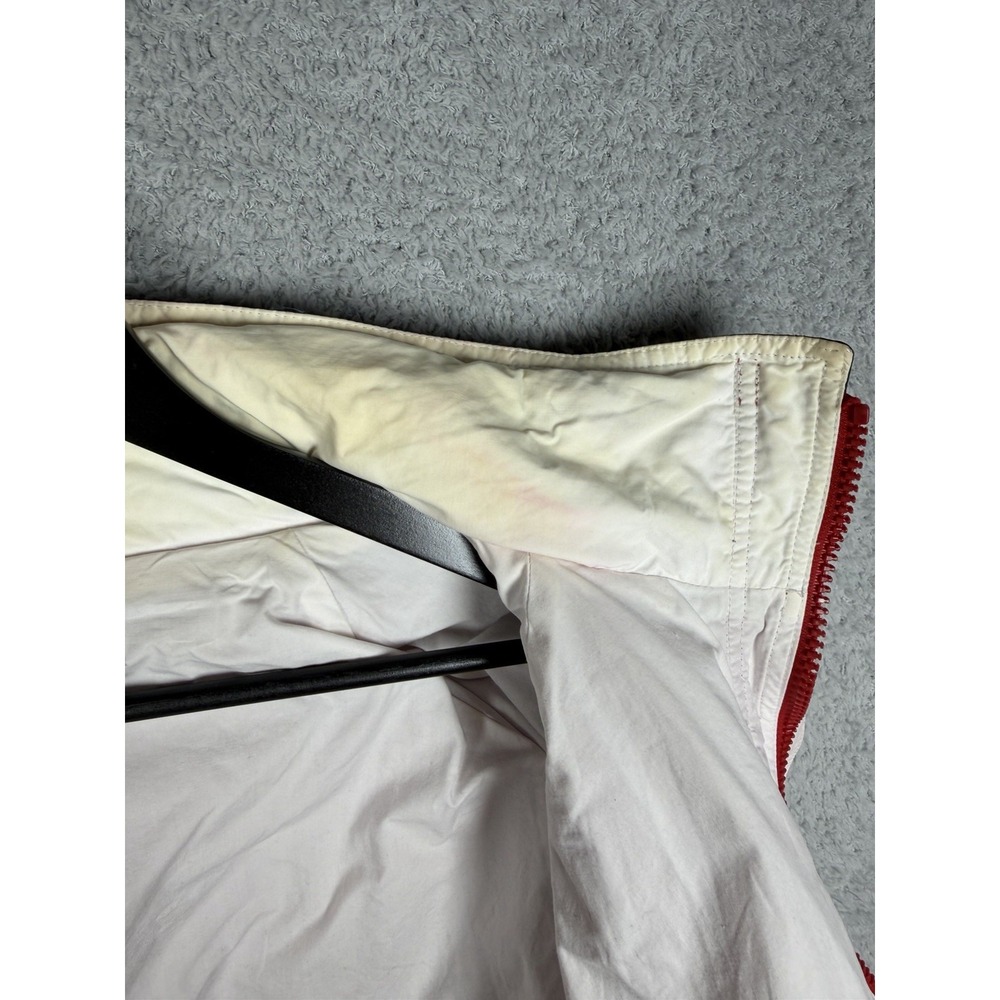 Vintage 90s Nautica Challenge J-Class Sailing Jacket Mens L Red Windbreaker - Picture 3 of 10